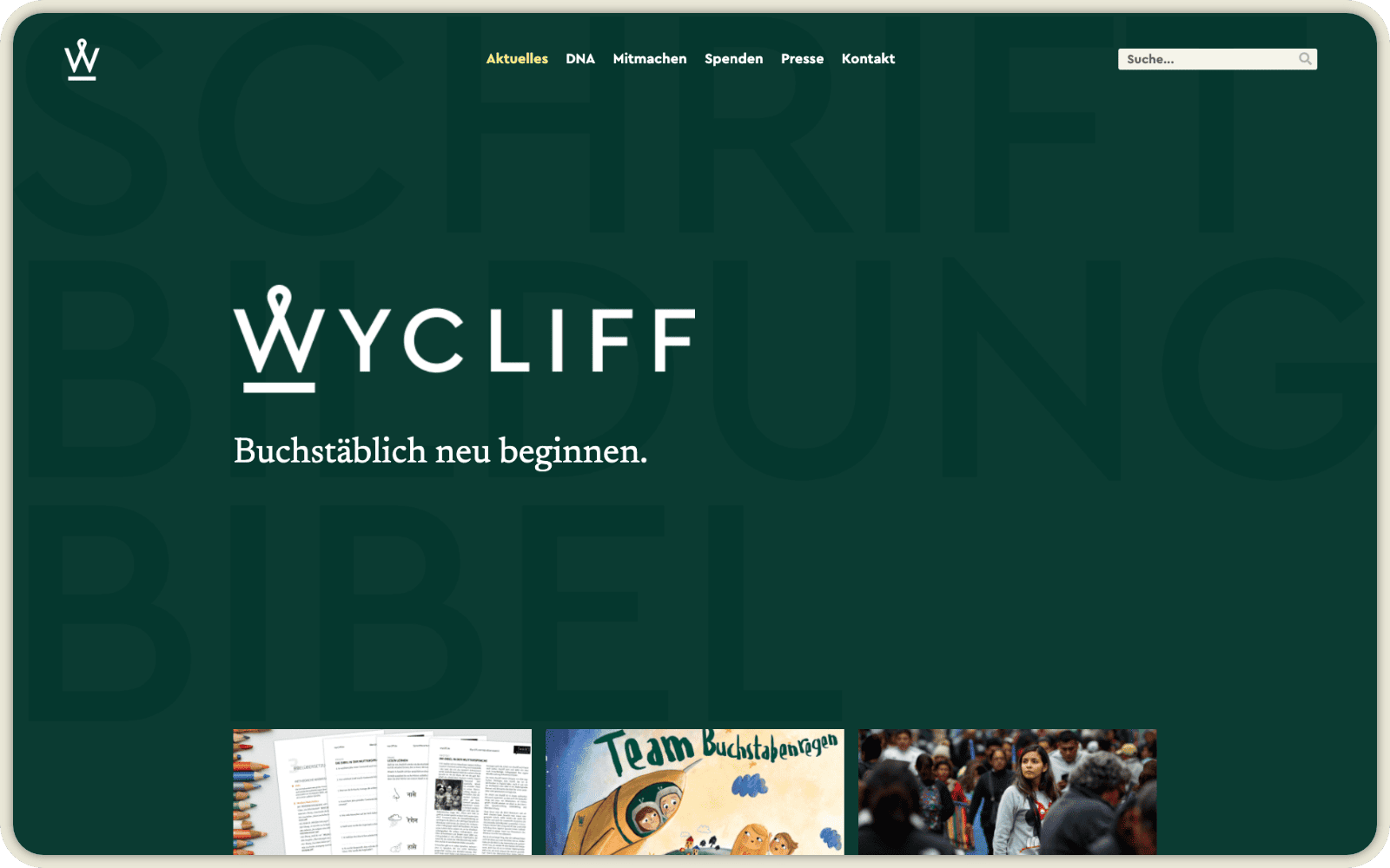 Wycliff website